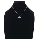 クリスチャンディオール ネックレス
 ロゴ ハート Christian Dior メタル シルバー レディース