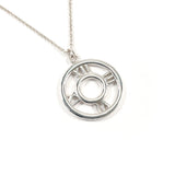 TIFFANY&Co. ティファニー アトラス オープン メダリオン ネックレス
 シルバー925 シルバー【中古】
 ユニセックス