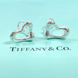 TIFFANY&Co. ティファニー オープンハート エルサペレッティ イヤリング
 スターリングシルバー シルバー【中古】
 レディース
