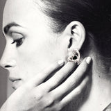 TIFFANY&Co. ティファニー オープンハート エルサペレッティ イヤリング
 スターリングシルバー シルバー【中古】
 レディース