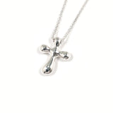 TIFFANY&Co. ティファニー クロス エルサペレッティ ネックレス
 シルバー925/ダイヤモンド シルバー【中古】
 レディース