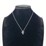 TIFFANY&Co. ティファニー クロス エルサペレッティ ネックレス
 シルバー925/ダイヤモンド シルバー【中古】
 レディース