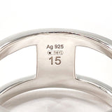 GUCCI グッチ インターロッキング G ワイドリング リング・指輪
 シルバー925 14 シルバー【中古】
 ユニセックス