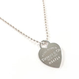 TIFFANY&Co. ティファニー ハート タグ リターントゥ ネックレス
 シルバー925 シルバー【中古】
 レディース