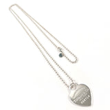 TIFFANY&Co. ティファニー ハート タグ リターントゥ ネックレス
 シルバー925 シルバー【中古】
 レディース