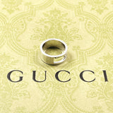 GUCCI グッチ ブランデッド カットアウトG リング・指輪
 シルバー925 12 シルバー【中古】
 レディース