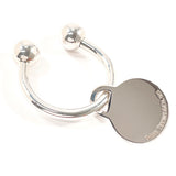 TIFFANY&Co. ティファニー ラウンドタグ キーリング キーホルダー
 シルバー925 シルバー【中古】
 ユニセックス