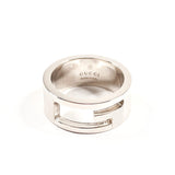 GUCCI グッチ ブランデッド カットアウトG リング・指輪
 シルバー925 9 シルバー【中古】
 レディース