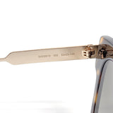GUCCI グッチ ウェビングライン GG0281S サングラス
 メタル/合成樹脂 ブラウン【中古】
 ユニセックス