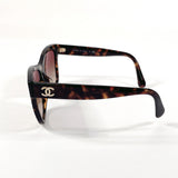 CHANEL シャネル ココマーク 5380-A サングラス
 合成樹脂 ブラウン【中古】
 レディース