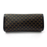 CELINE セリーヌ マカダム ポーチ
 PVC ブラック【中古】
 レディース