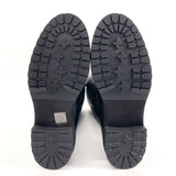 FENDI フェンディ ロングブーツ ズッカ 21AW EMBOSSED FF MOTIF 8U8036 ブーツ
 レザー ブラック【中古】
 レディース