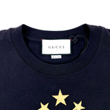 GUCCI グッチ GUCCI BAND 半袖Ｔシャツ
 コットン ブラック【中古】
 メンズ