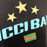 GUCCI グッチ GUCCI BAND 半袖Ｔシャツ
 コットン ブラック【中古】
 メンズ