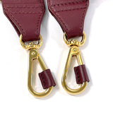 Chloe クロエ ショルダーストラップ
 レザー ワインレッド【中古】
 レディース