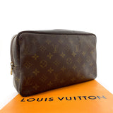 LOUIS VUITTON ルイヴィトン トゥルーストワレット 28 M47522 ポーチ
 モノグラムキャンバス ブラウン【中古】
 レディース