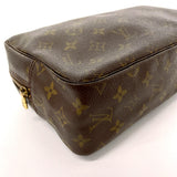 LOUIS VUITTON ルイヴィトン トゥルーストワレット 28 M47522 ポーチ
 モノグラムキャンバス ブラウン【中古】
 レディース