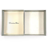 Christian Dior クリスチャンディオール エンブレムロゴ ネックレス
 メタル/ラインストーン ゴールド【中古】
 レディース