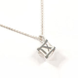 TIFFANY&Co. ティファニー アトラス キューブ ネックレス
 シルバー925 シルバー【中古】
 レディース
