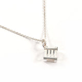 TIFFANY&Co. ティファニー アトラス キューブ ネックレス
 シルバー925 シルバー【中古】
 レディース