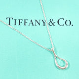 TIFFANY&Co. ティファニー オープン ティアドロップ エルサペレッティ ネックレス
 シルバー925 シルバー【中古】
 レディース