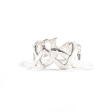 ティファニー リング・指輪
 9.5号 ラブ&キス パロマピカソ TIFFANY&Co. シルバー925 シルバー レディース 新品仕上げ済み