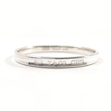 TIFFANY&Co. ティファニー 1837 ナロー バングル
 シルバー925 シルバー【中古】
 ユニセックス