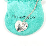 TIFFANY&Co. ティファニー フォールドハート ネックレス
 シルバー925 シルバー【中古】
 レディース