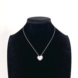 TIFFANY&Co. ティファニー フォールドハート ネックレス
 シルバー925 シルバー【中古】
 レディース