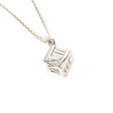 TIFFANY&Co. ティファニー アトラスキューブ ネックレス
 シルバー925 シルバー【中古】
 レディース