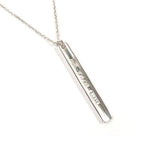TIFFANY&Co. ティファニー 1837 ナロー バー ペンダント ネックレス
 シルバー925 シルバー【中古】
 ユニセックス