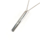 TIFFANY&Co. ティファニー 1837 ナロー バー ペンダント ネックレス
 シルバー925 シルバー【中古】
 ユニセックス