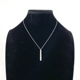 TIFFANY&Co. ティファニー 1837 ナロー バー ペンダント ネックレス
 シルバー925 シルバー【中古】
 ユニセックス