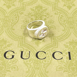 GUCCI グッチ インターロッキングG リング・指輪
 シルバー925 15 シルバー【中古】
 メンズ