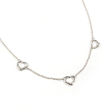 TIFFANY&Co. ティファニー トリプル オープンハート 3P エルサペレッティ ネックレス
 シルバー925 シルバー【中古】
 レディース