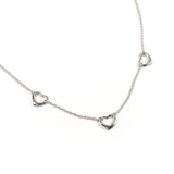TIFFANY&Co. ティファニー トリプル オープンハート 3P エルサペレッティ ネックレス
 シルバー925 シルバー【中古】
 レディース
